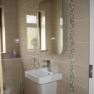 A bright bathroom remodel in Cork and Kerry